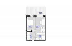 Nowe mieszkanie A.03.8 D-1 45.46 m2